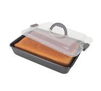 Metaltex 223180 Plat de Cuisson Métal Argent 28 x 28 x 18 cm