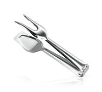 Metaltex 250800 Pince à Servir Acier Inoxydable Argent 28 x 18 x 18 cm