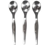 Metaltex 252928 Cuillère pour Les Oeufs Acier Inoxydable Argent 3 Pièces