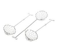 Metaltex 256015010 écumoires à fondue inox pack de 3 G