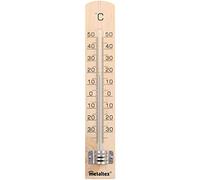 METALTEX - Thermomètre intérieur bois hêtre298005