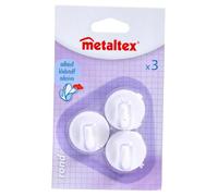 Metaltex - sorepro crochet rond adh.3,5cm(3)sor. G