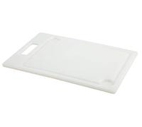 Metaltex 569238 Planche à découper Polyéthylène avec rigole 28 x 39 x 1,1cm, Blanc