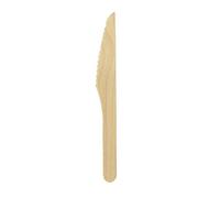 Metaltex 571300000 Cuillère jetable en bois de bouleau couteau