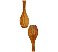 Metaltex 580630010 Couverts à salade Bois d'olivier 30 cm