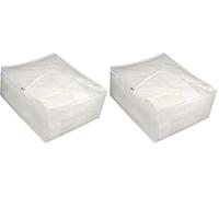 Metaltex 751038 Housse de Rangement pour couvertures 60 x 46 x 26 cm (Lot de 2)