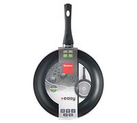 METALTEX Aluminium Frying Pan with Non-Stick Coating, Black, 30 cm