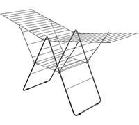 Metaltex Amsterdam Droogrek 32 m Drooglijn 208x64x104 cm Zwart