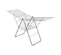 Metaltex Amsterdam Droogrek 32 m Drooglijn 208x64x104 cm Zwart