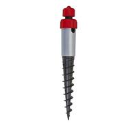 Metaltex - Ancre à Visser pour séchoir Parapluie, Argenté et Rouge