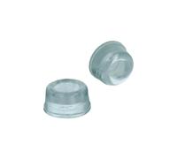 Metaltex Butées adhésives murs et portes - Transparent