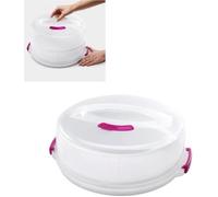 Cloche à gâteau ajustable et transportable
