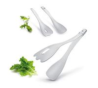 Couvert à salade 2 en 1 plastique transparent 28cm TWEENGS