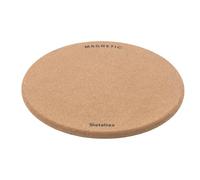 Metaltex Dessous de Verre magnétique en liège de 20 cm - avec Aimant - Protège la Table, Le comptoir, Les Surfaces