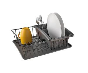 METALTEX Dish Drainer 35x30x12 cm Black