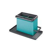 Metaltex Égouttoir à Vaisselle en Plastique Turquoise 24 x 12,5 x 14 cm