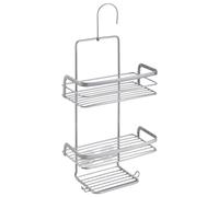 Metaltex Étagère de douche à 3 compartiments pour barre de douche Origin LUXY, douche avec crochets