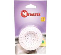 METALTEX - Grille filtre évier plast.x2 297545
