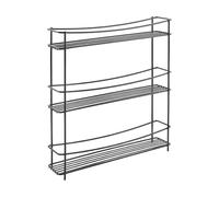 METALTEX Kumino TouchTherm Lava Spice Rack 3 Tier 35 x 8 x 37 cm