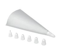 Lot de 3 poches à douilles jetables + 7 douilles