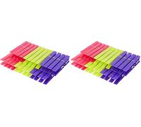 Metaltex Lot de 48 Pinces à Linge en Plastique, Unique, Standard