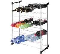 Metaltex Merlot Bottle Rack For 48 Bottles 59X26X85 Cm Silver/Black
