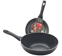 Metaltex PAJERO SPORT Set de poêle + wok en aluminium forgé, noir