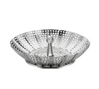 Metaltex – Panier vapeur inox pliable VAPORETTE 14 x 23 cm Argenté