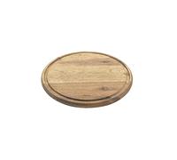 Planche à découper, diamètre: 240 mm, bois d'acacia