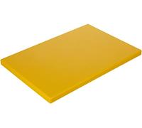 Metaltex - Planche de Cuisine Professionnelle en polyéthylène, Jaune, 33 x 23 x 1,5 cm