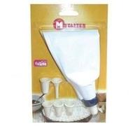 METALTEX Poche à décorer en plastique avec 6 douilles
