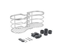 Metaltex - Porte-Accessoires de Douche, Silver