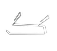 METALTEX - Porte Essuie Tout - Support Rouleau Papier Cuisine Métal - Gain de Place Placard Cuisine - Revêtement Polytherm - 35 × 18 × 10 cm - Made in Italy - Easy Roll
