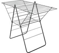 Metaltex Rotterdam Droogrek 25 m Drooglijn 134x58x98 cm Zwart