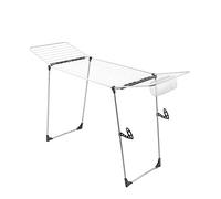Metaltex - Séchoir à Rabats + Accessoires - Blanc - Hurricane XXL - 4,8 x 66 x 116,5 cm