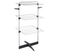 Metaltex Séchoir à linge Tour verticale 3 niveaux 22 m Thunder 405850 Gris G