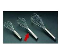 Metaltex Fouet en inox – manche plein – 30 cm