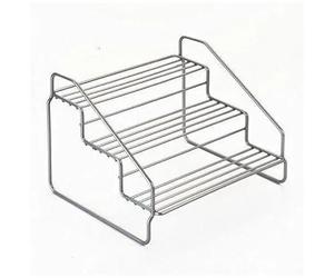 Metaltex Steppo Tagère À Épices 3 Étages Argenté 20x18x15cm - 364623095