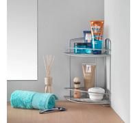 Metaltex Support de douche d'angle Onda - Argenté