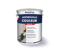 Metaltop - Antirouille Couleur - Bleu clair - RAL 5012-1 L - Primaire de protection pour métaux courants avec finition teintée