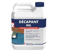 Metaltop - Decapant Gel - 20 L - Enlève peinture, vernis et lasure : bois, métal, plastique.