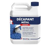 Metaltop - Decapant Metal - 5 L - Spécial surfaces métalliques et supports complexes