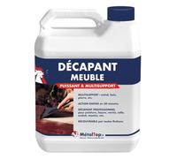Metaltop - Decapant Meuble - 1 L - Formule gel sans effort, efficace sur vernis et peintures.