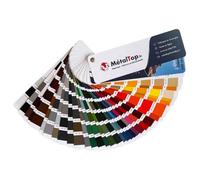 Métaltop - Nuancier Peinture Ral - Nuancier RAL universel - 191 couleurs de référence pour peinture mur, bois, métal, sol ou toiture.