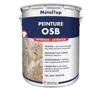 Metaltop - Peinture Osb - Bleu pigeon - RAL 5014-5 L - Protection renforcée contre l'usure quotidienne, protection longue durée.