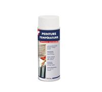 Metaltop - Peinture Temperature - Brun chocolat - RAL 8017 - Bombe 400 ml - Peinture pour le métal courant, résistante à la chaleur
