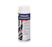 Metaltop - Primaire Anticorrosion - Blanc pur - RAL 9010 - Bombe 400 ml - Sous-couche antirouille haute performance pour métal.