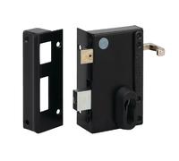 METALUX FE97702070 - Serrure de surface tirage gauche - Noir