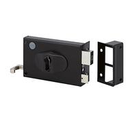 METALUX ND10 9770 Tirage Droite - Serrure en Applique Universelle Horizontale Axe Réglable de 52 à 70 mm