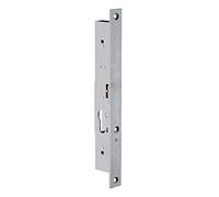 METALUX Série 30 - Serrure à encastrer 2 points à tringles pour portes métalliques dans des profils aluminium et acier Actionné par le cylindre type européen Coffre 30mm x 215mm Axe de tringle 20.5mm